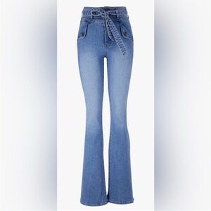 Veronica Beard Light Blue Wide Leg Jeans